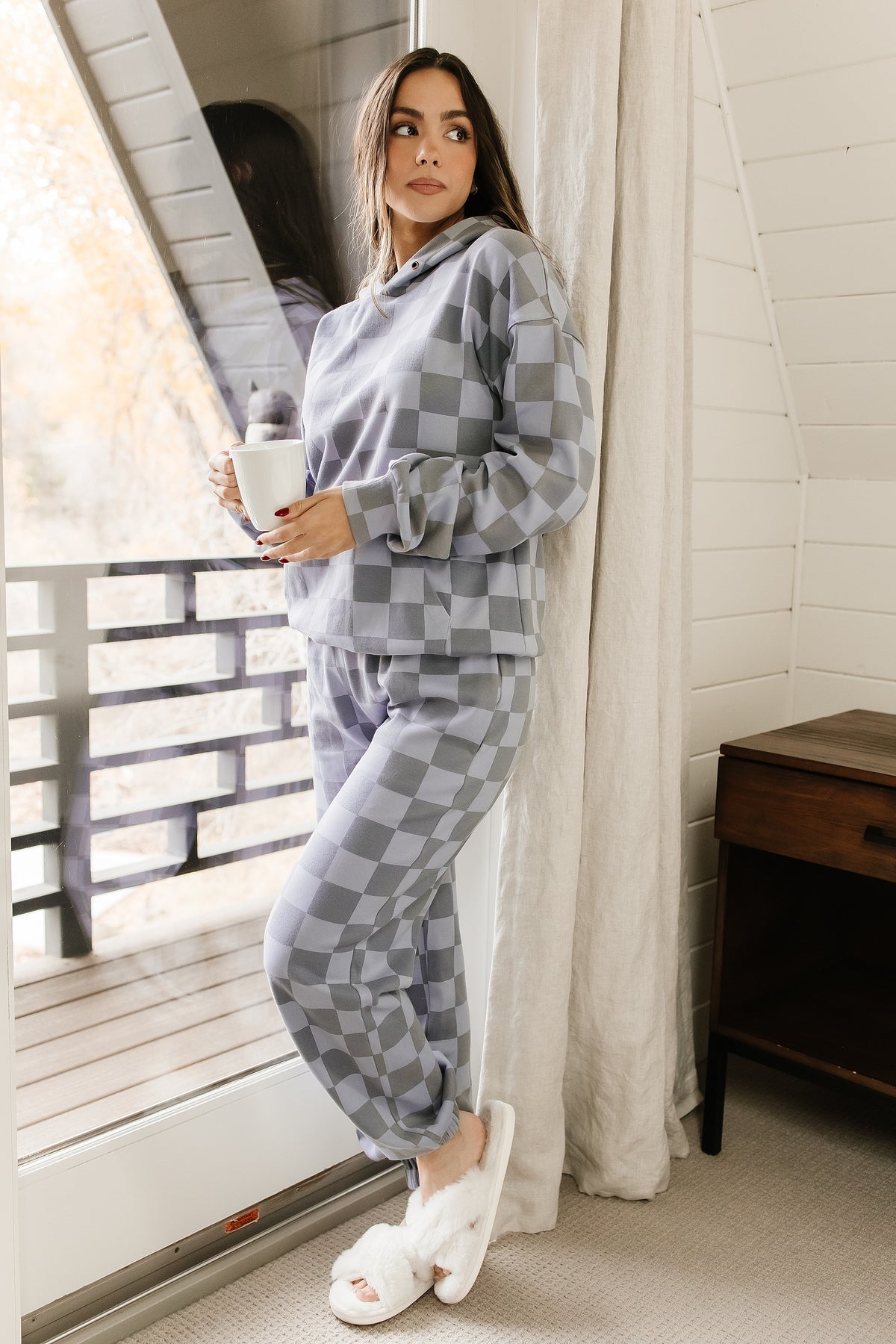 Checkered Joggers - In The Moment