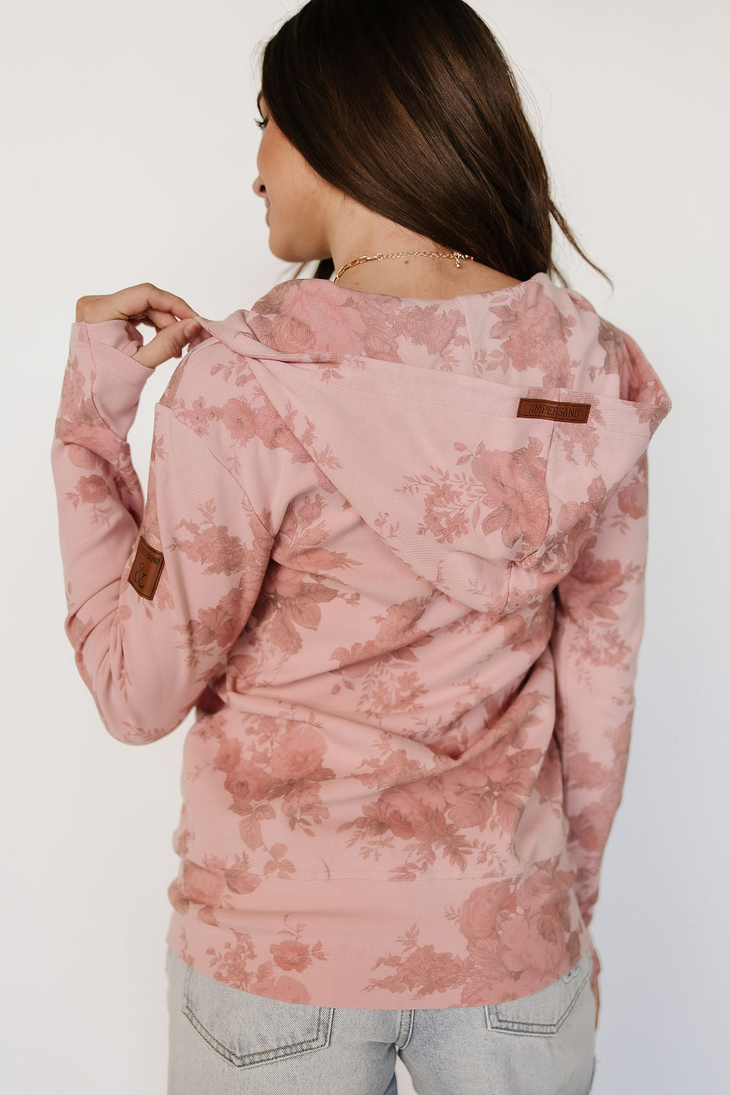 FullZip Sweatshirt - Cottage Rose