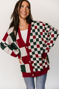 Oversized Cardigan - Checking It Twice
