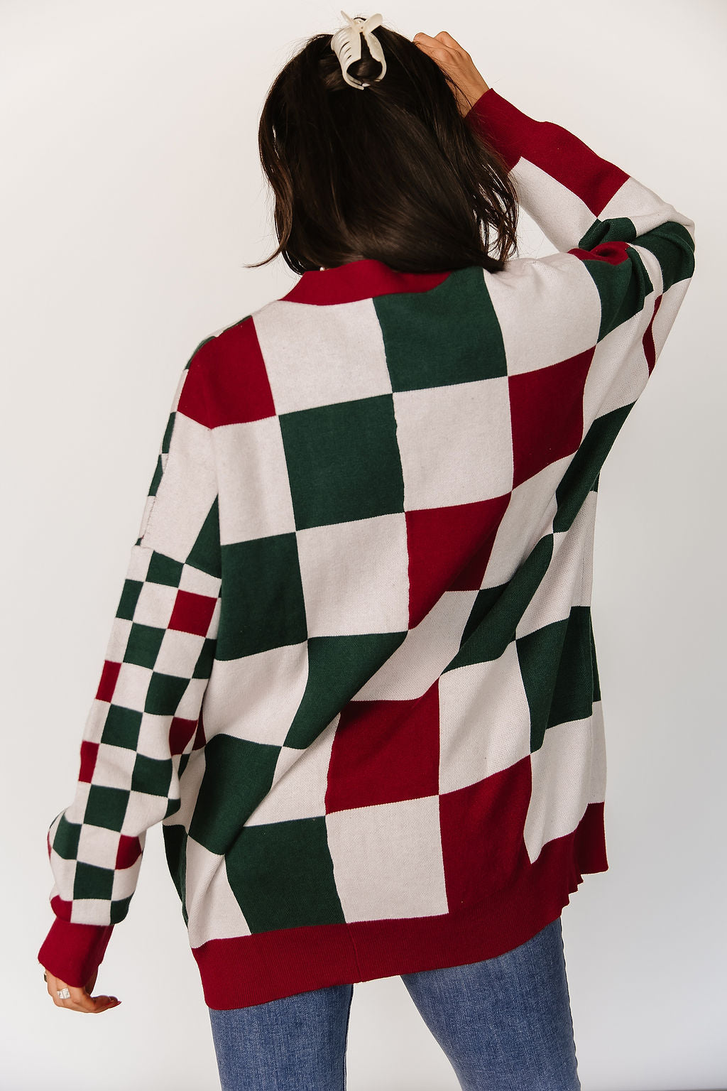 Oversized Cardigan - Checking It Twice