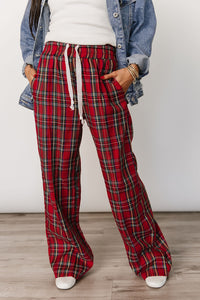 Everywear Pant - Red Plaid