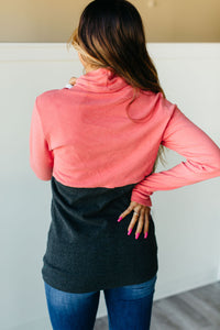 CowlNeck Sweatshirt - Autumn in the Park