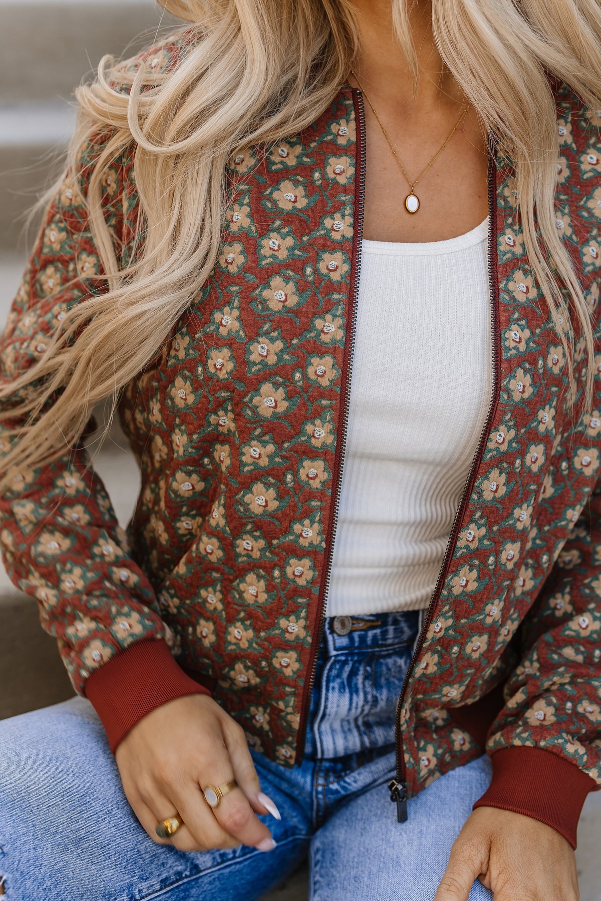 Flowerbomb-er Jacket - Orange