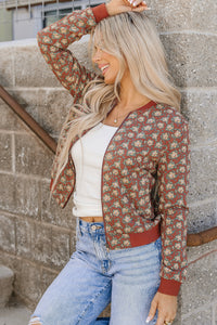 Flowerbomb-er Jacket - Orange