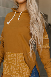 Sideslit Hoodie - Made For You- Maple