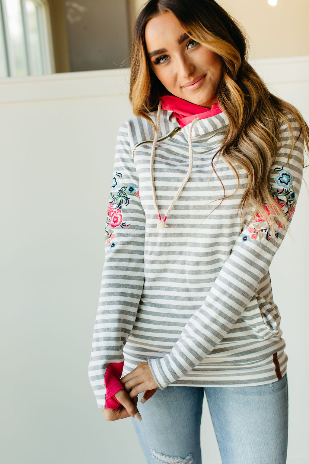 DoubleHood™ Sweatshirt - Meadow Lane