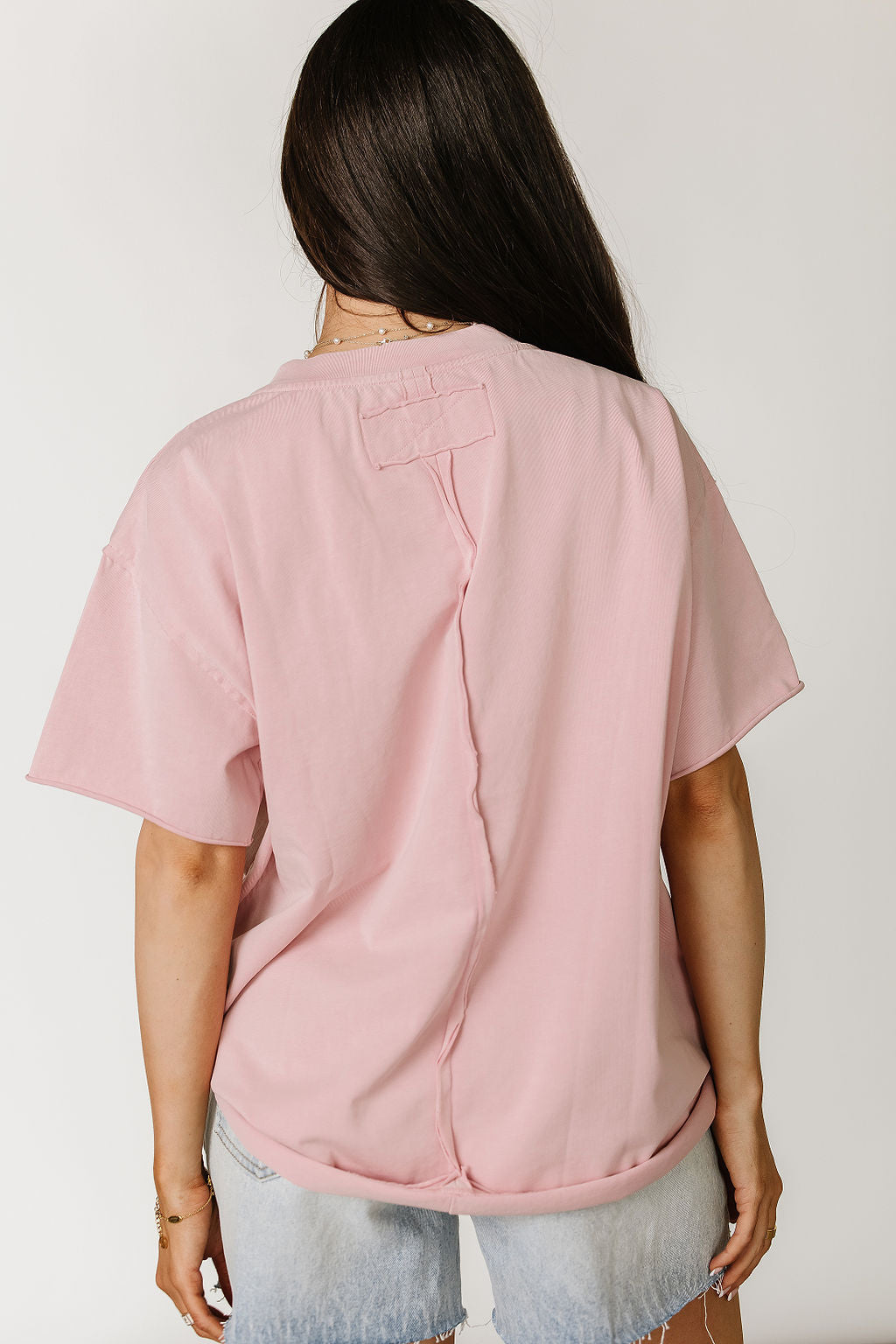 Boyfriend Tee - Pink