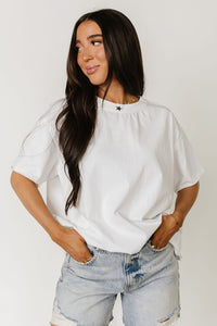 Boyfriend Tee - White