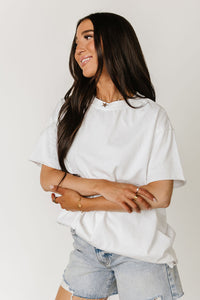 Boyfriend Tee - White