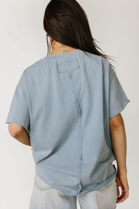 Boyfriend Tee - Blue