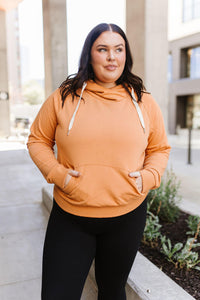 Elevated Sweatshirt Crossover - Marigold