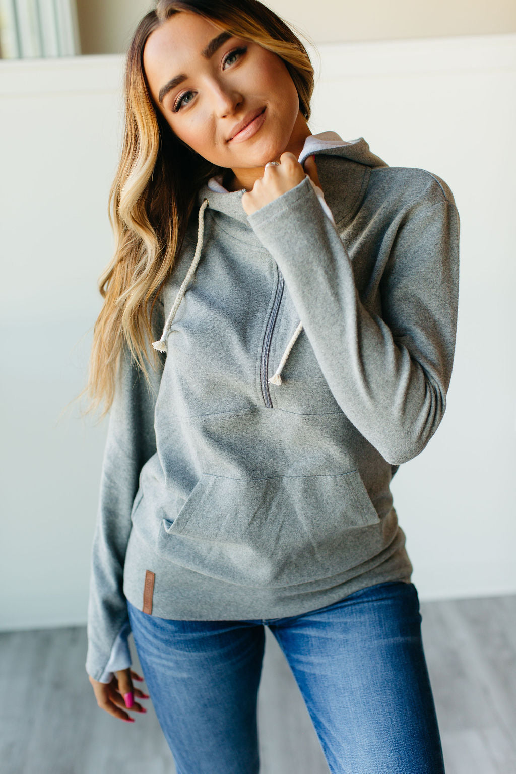 HalfZip Sweatshirt - Stay Home Squad