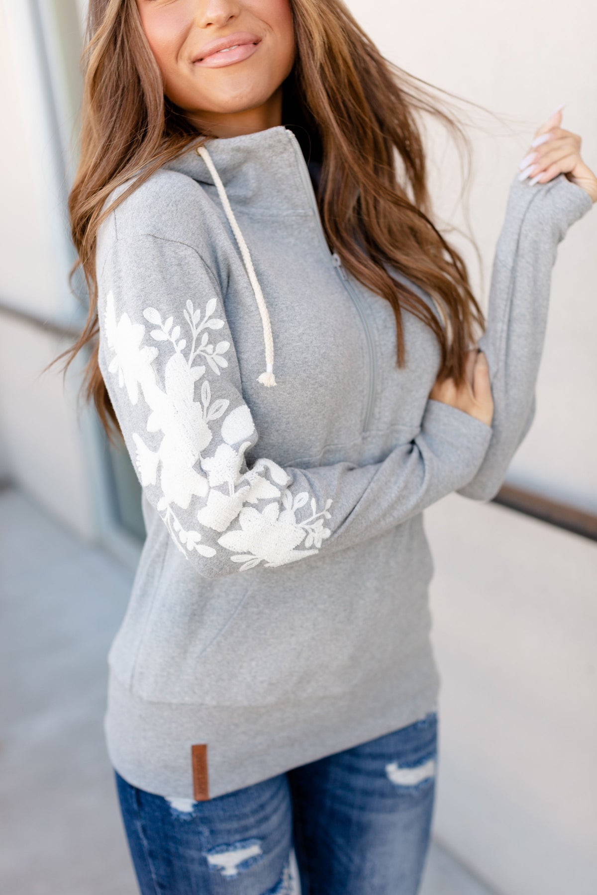 HalfZip Sweatshirt - Magnolia