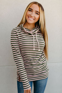 CowlNeck Sweatshirt - All a Flutter