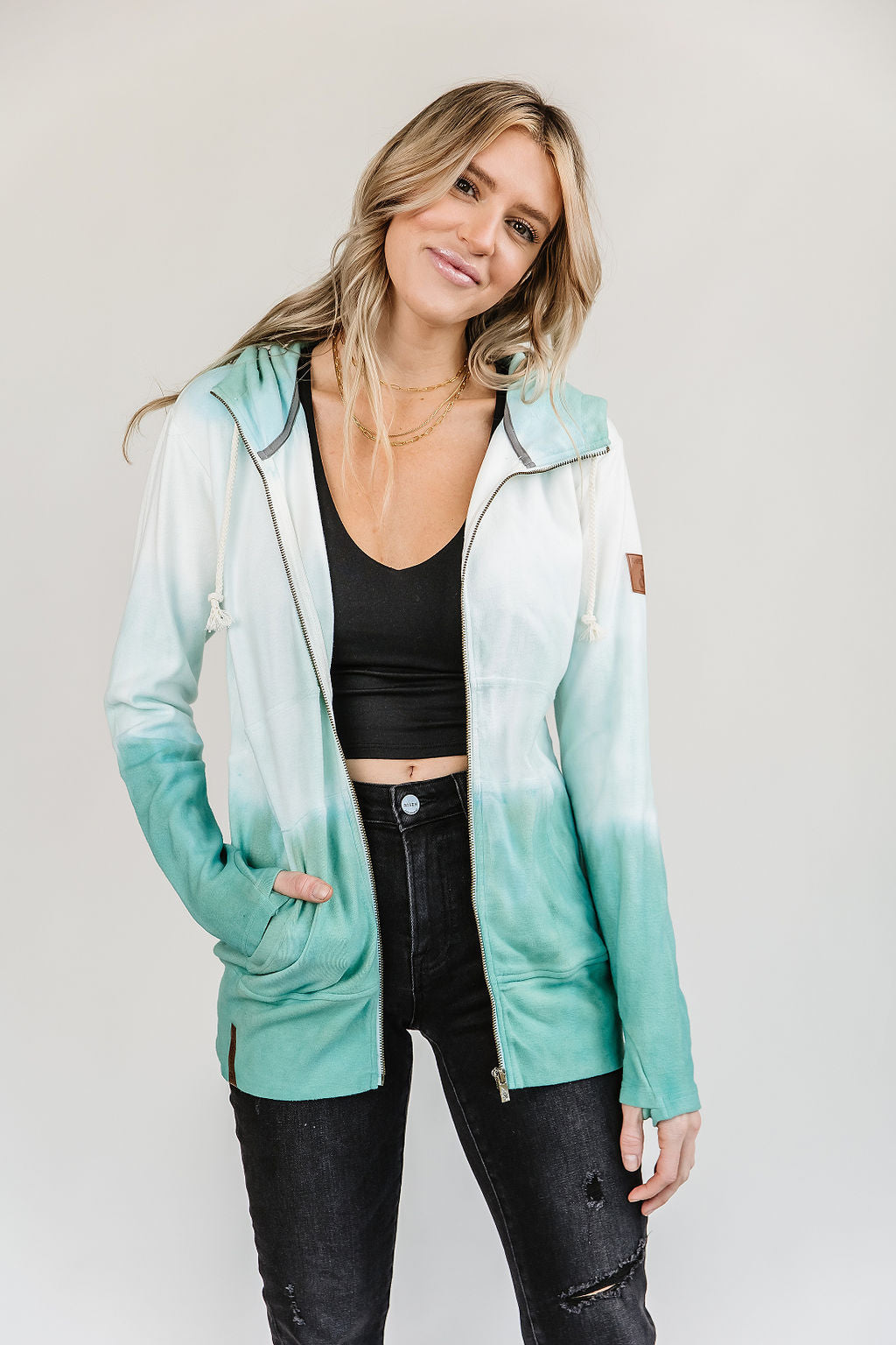 FullZip Sweatshirt - Blue Horizon