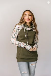 DoubleHood™ Sweatshirt - Cactus Blossom
