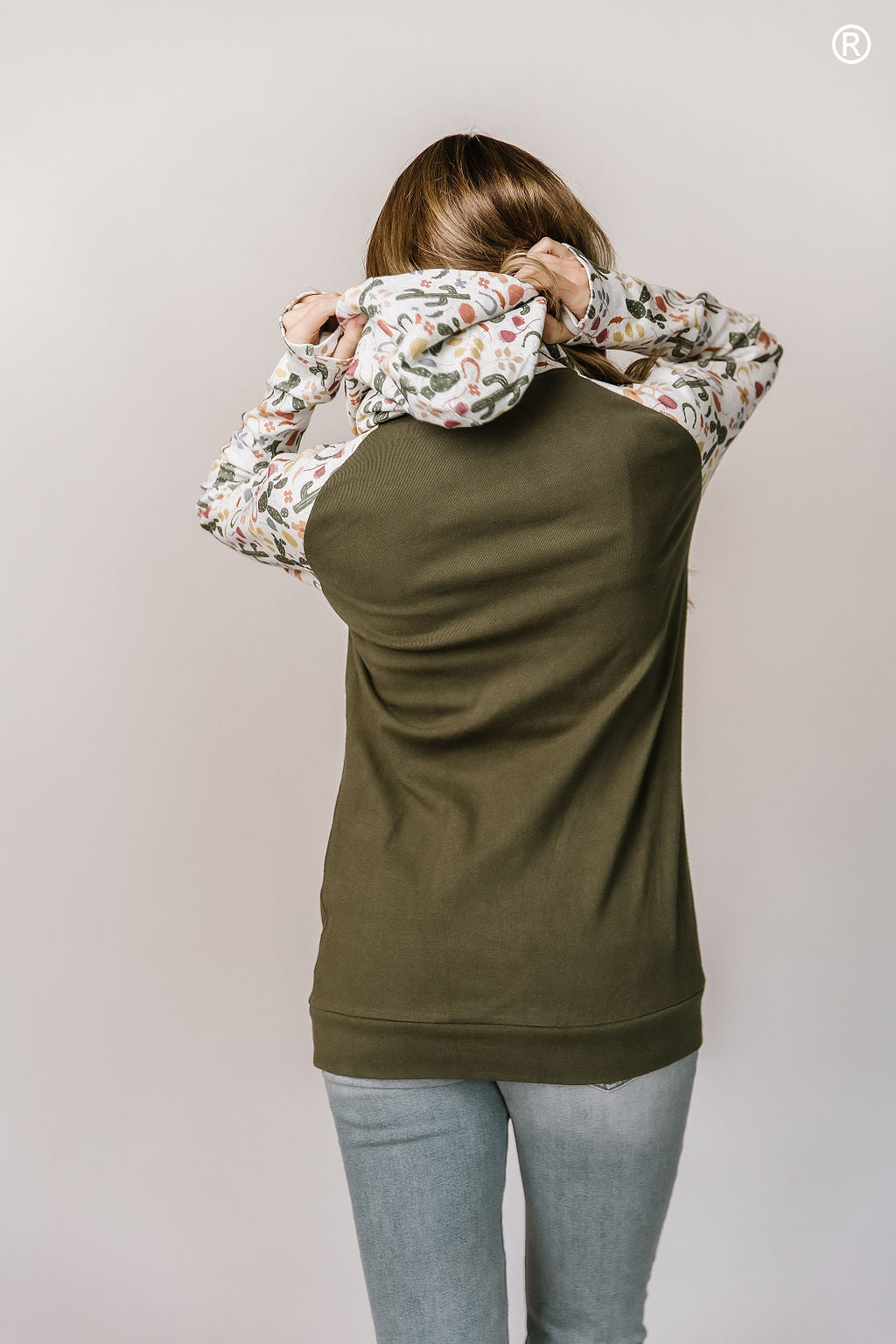 DoubleHood™ Sweatshirt - Cactus Blossom