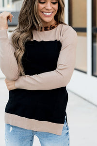 Graham Sweater - Leopard Collar