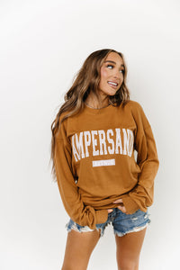 University Pullover - Mustard Ampersand