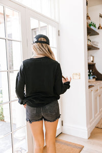 University Pullover - Classic Black
