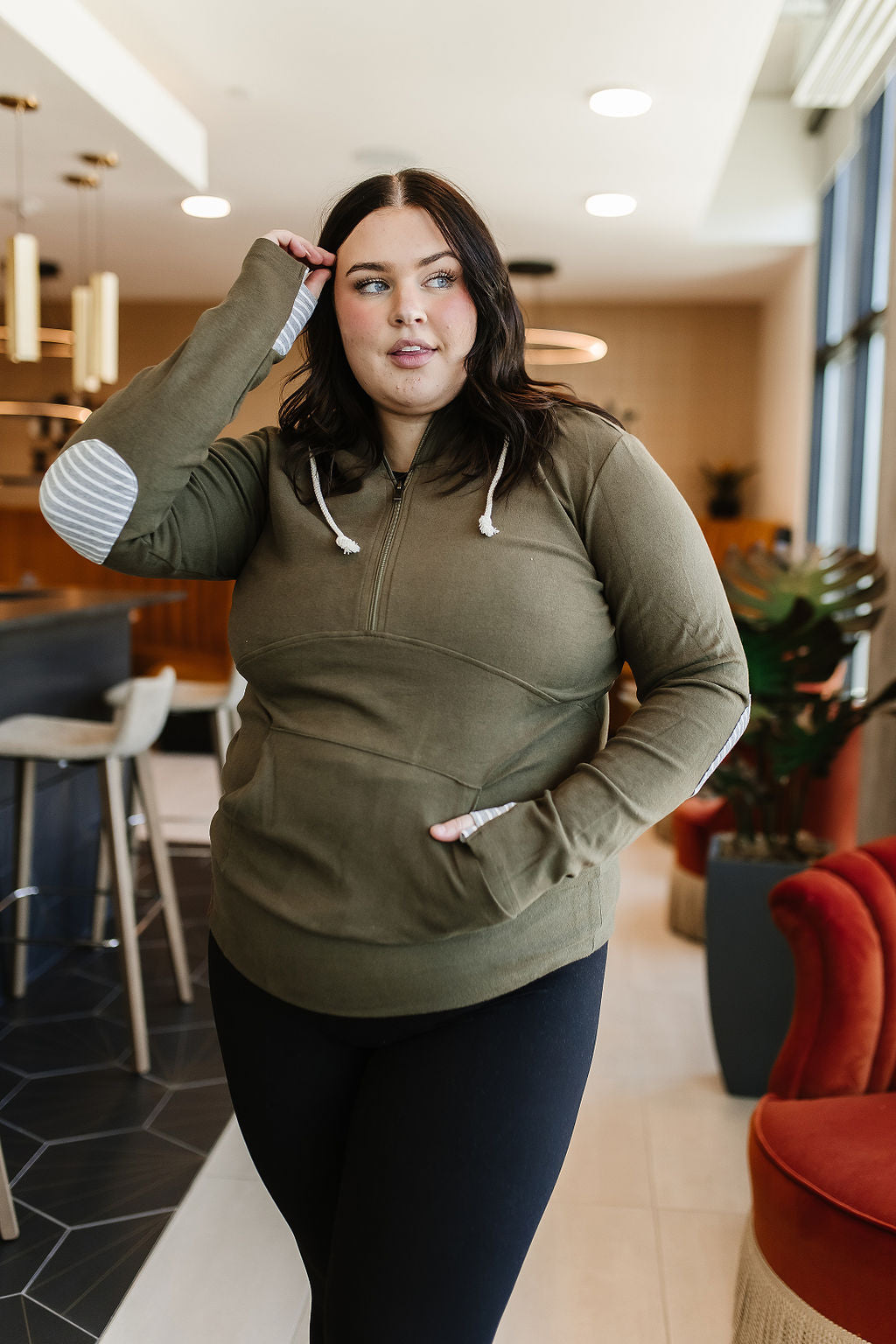 HalfZip Sweatshirt - Love Lines