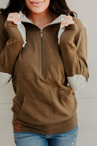 HalfZip Sweatshirt - Love Lines