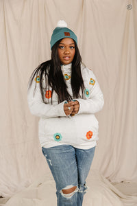 DoubleHood™ Sweatshirt - Spring Bloom