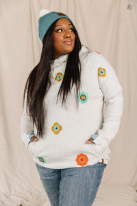 DoubleHood™ Sweatshirt - Spring Bloom