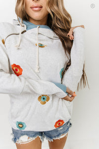 DoubleHood™ Sweatshirt - Spring Bloom