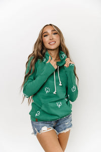 CowlNeck Sweatshirt - Bit Of Luck