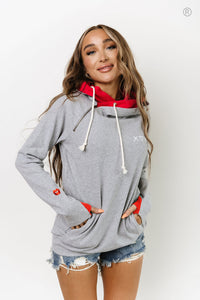 DoubleHood™ Sweatshirt - Hugs & Kisses