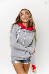 DoubleHood™ Sweatshirt - Hugs & Kisses