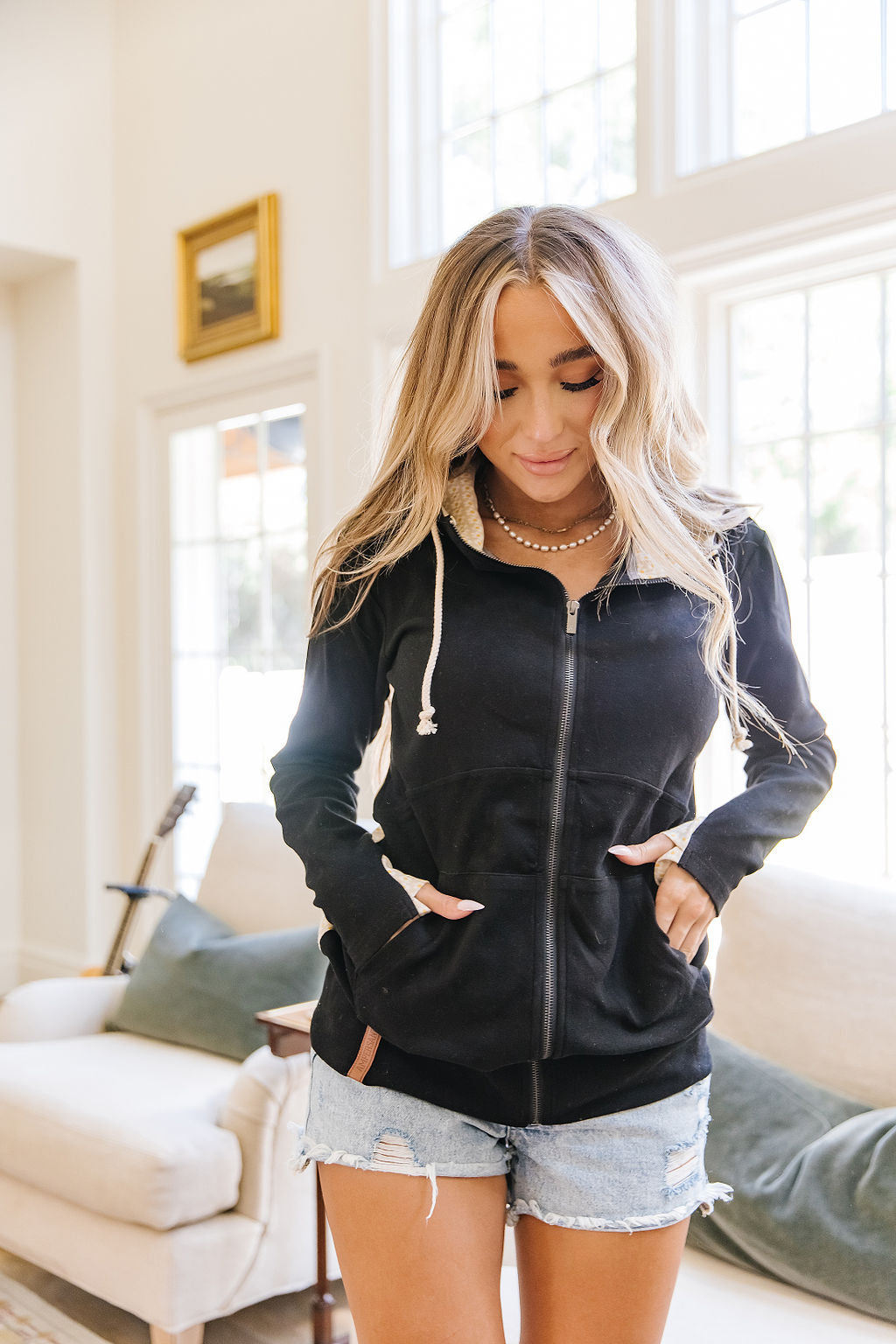 FullZip Sweatshirt - Don't Blame Me