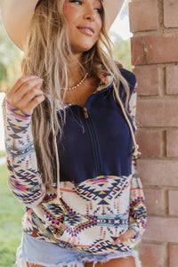 HalfZip Sweatshirt - Small Town Girl