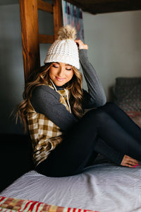 DoubleHood™ Sweatshirt - Goldenrod Gingham