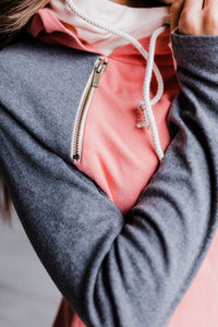 DoubleHood™ Sweatshirt - Making Me Blush