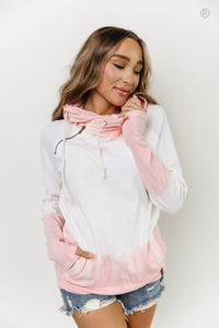 DoubleHood® Sweatshirt - To Dye For Pink