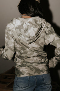 FullZip Sweatshirt - Peek-A-Boo Camo