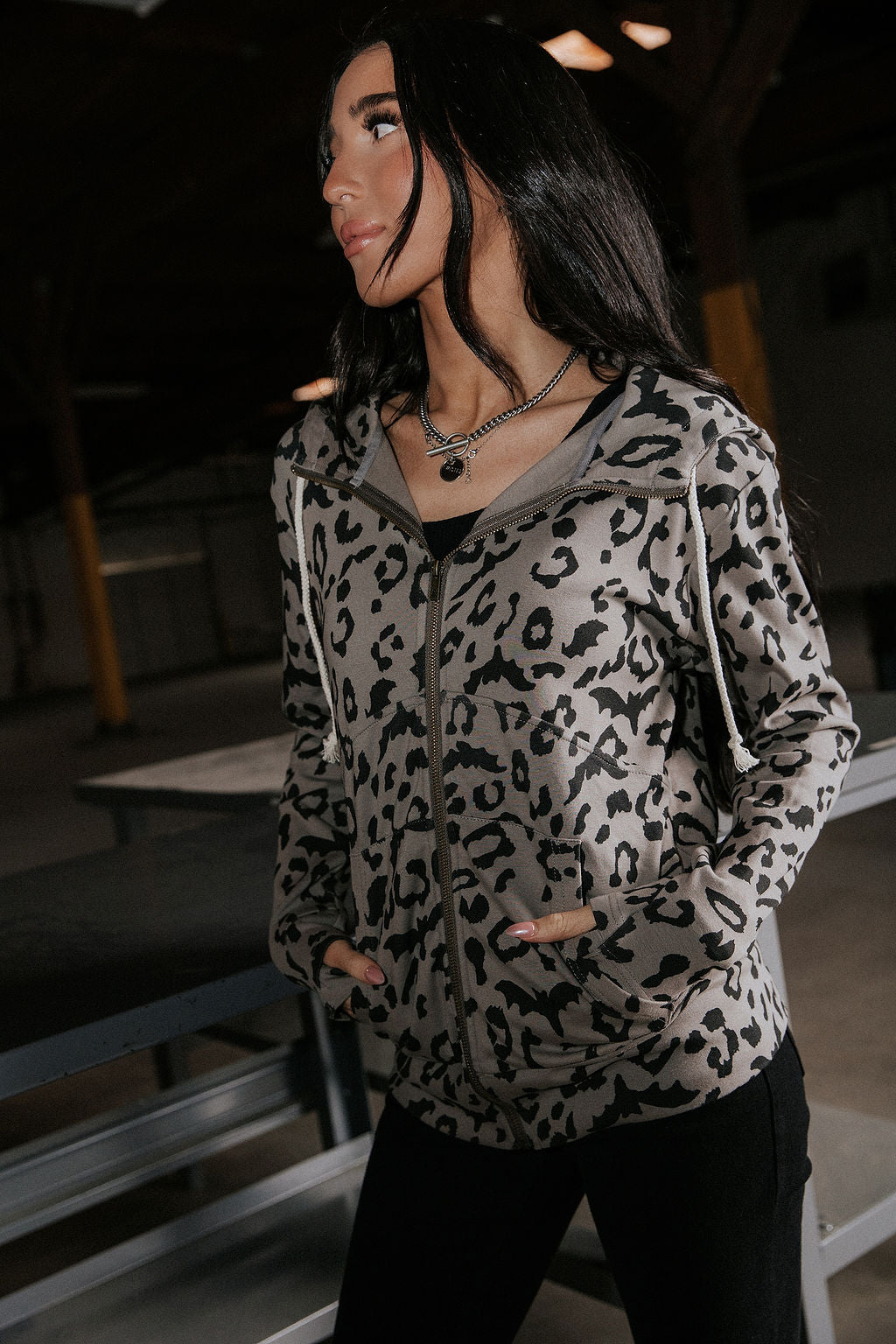 FullZip Sweatshirt - Feline Batty