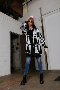 Oversized Cardigan - Ghouls Night Out