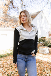 HalfZip Sweatshirt - Kick Off Your Boots