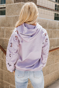 University Hoodie- Love Story Lilac