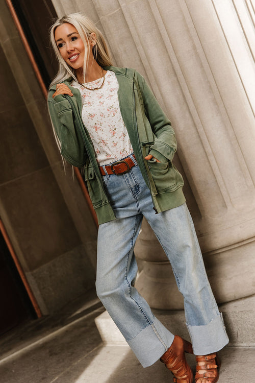 Grab & Glow Jacket - Moss