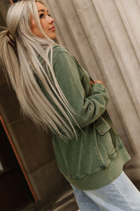 Grab & Glow Jacket - Moss