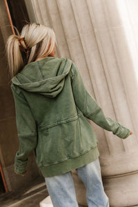 Grab & Glow Jacket - Moss