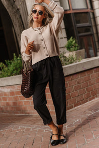Cloud Knit Cardigan - Chai