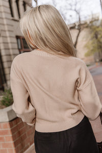 Cloud Knit Cardigan - Chai