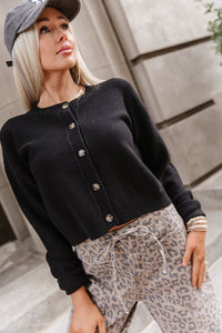 Cloud Knit Cardigan - Ink