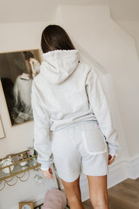 Comfort Zone Hoodie - Grey Lace