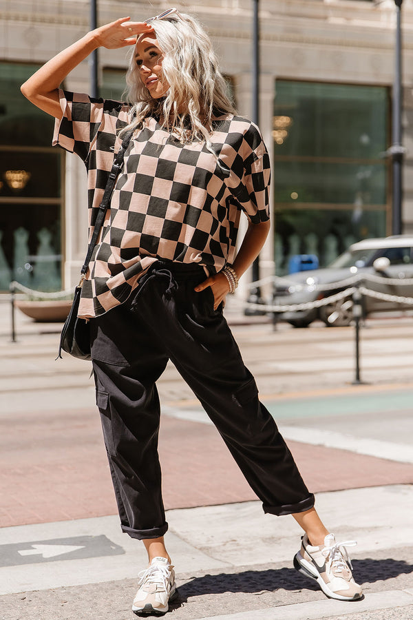 Preorder: Boyfriend Tee - Checkmate